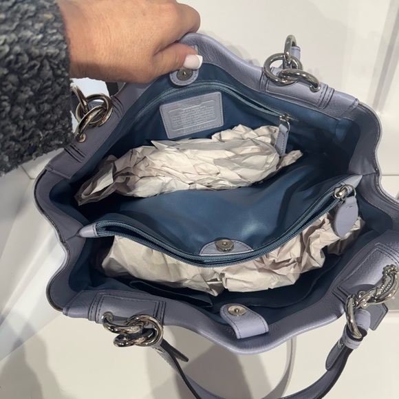 Coach vintage never used Elegant Lavender Handbag - Picture 2 of 4